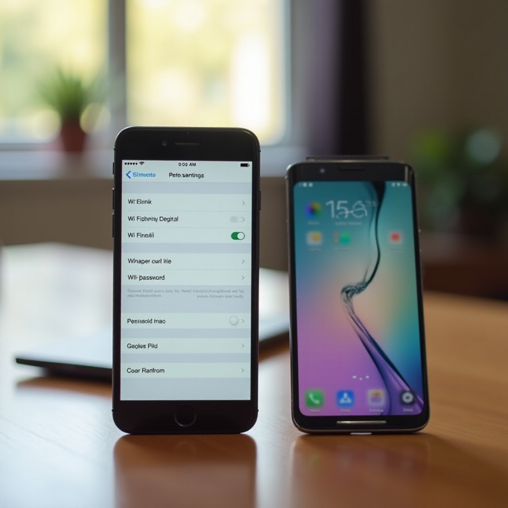 compartilhar senha do wifi do iPhone para Android