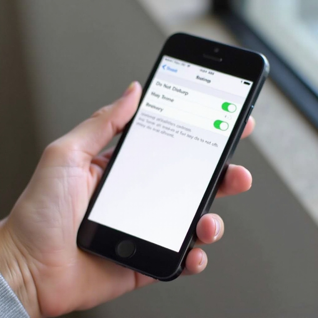 cómo anular no molestar en el iPhone
