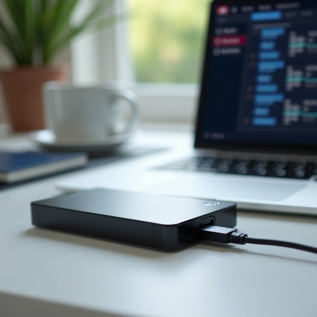 zewnętrzny dysk twardy jako dysk sieciowy