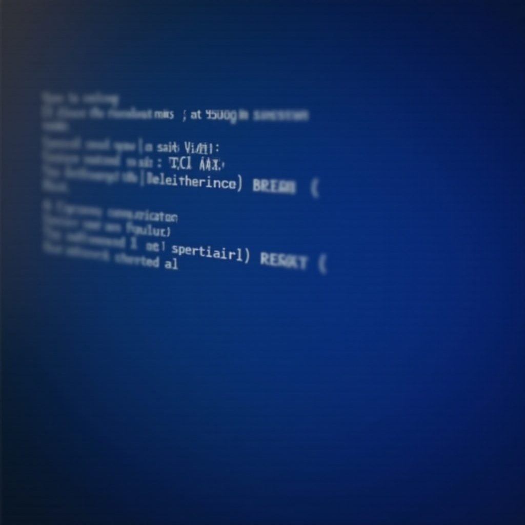 niebieski ekran błąd stanu zasilania sterownika