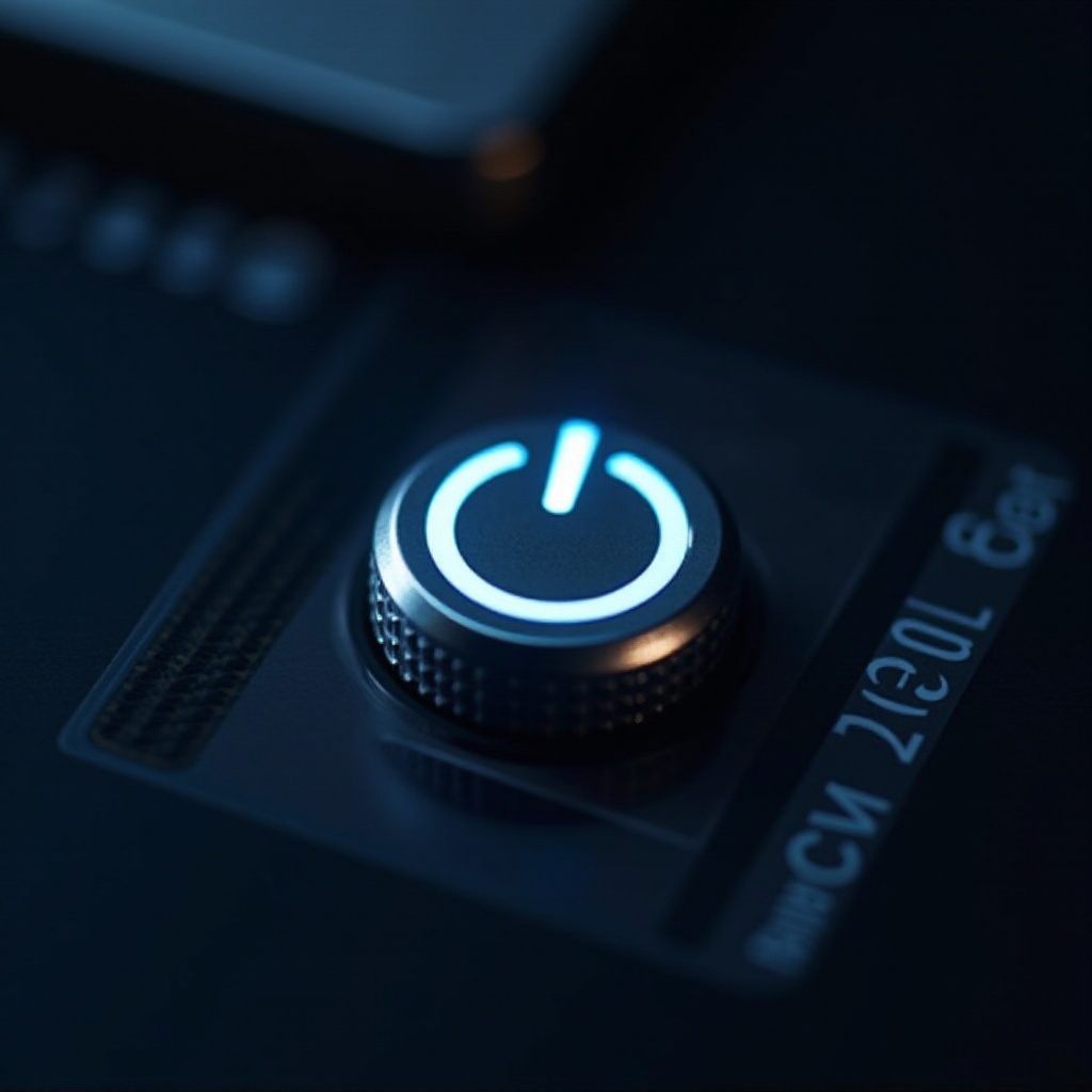 ¿Cuál es el botón de mi PC encima del botón de encendido?