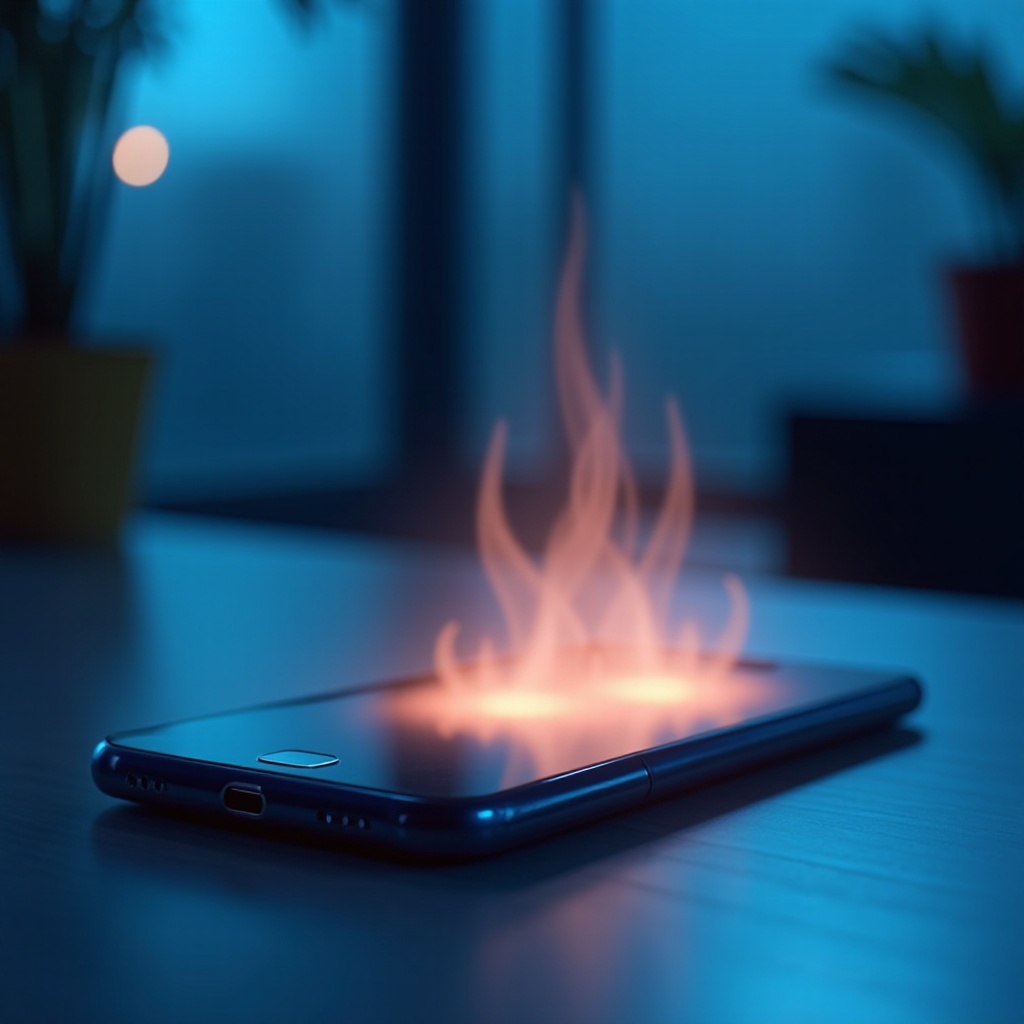 telefon Samsung się nagrzewa