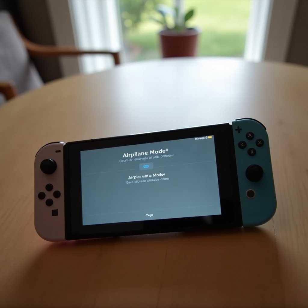 modo avión de Nintendo Switch ahorra batería