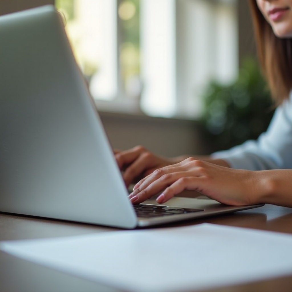 como colar em um laptop