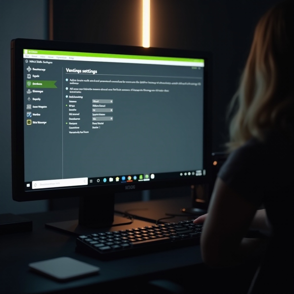 nvidia kontrolna tabla kako postaviti vsync