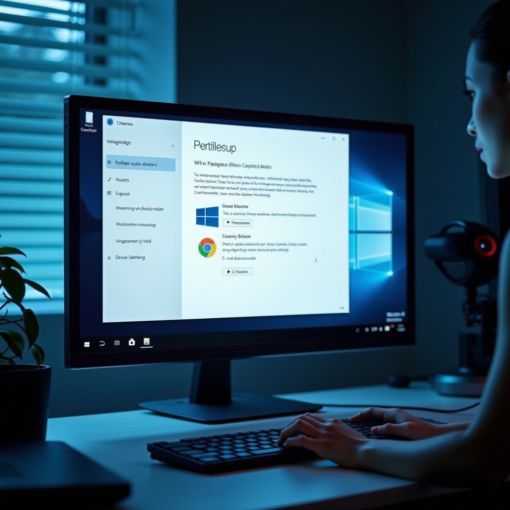 nenhum dispositivo de áudio instalado no windows 11
