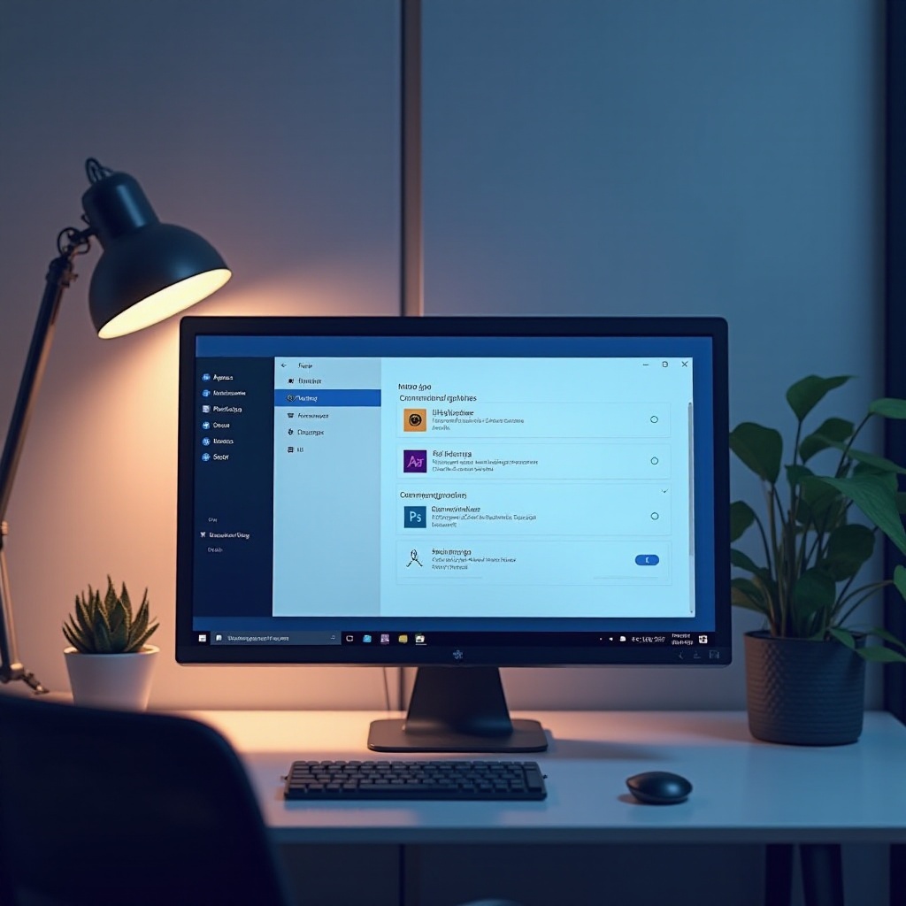 configuración de recomendaciones de aplicaciones en Windows 11
