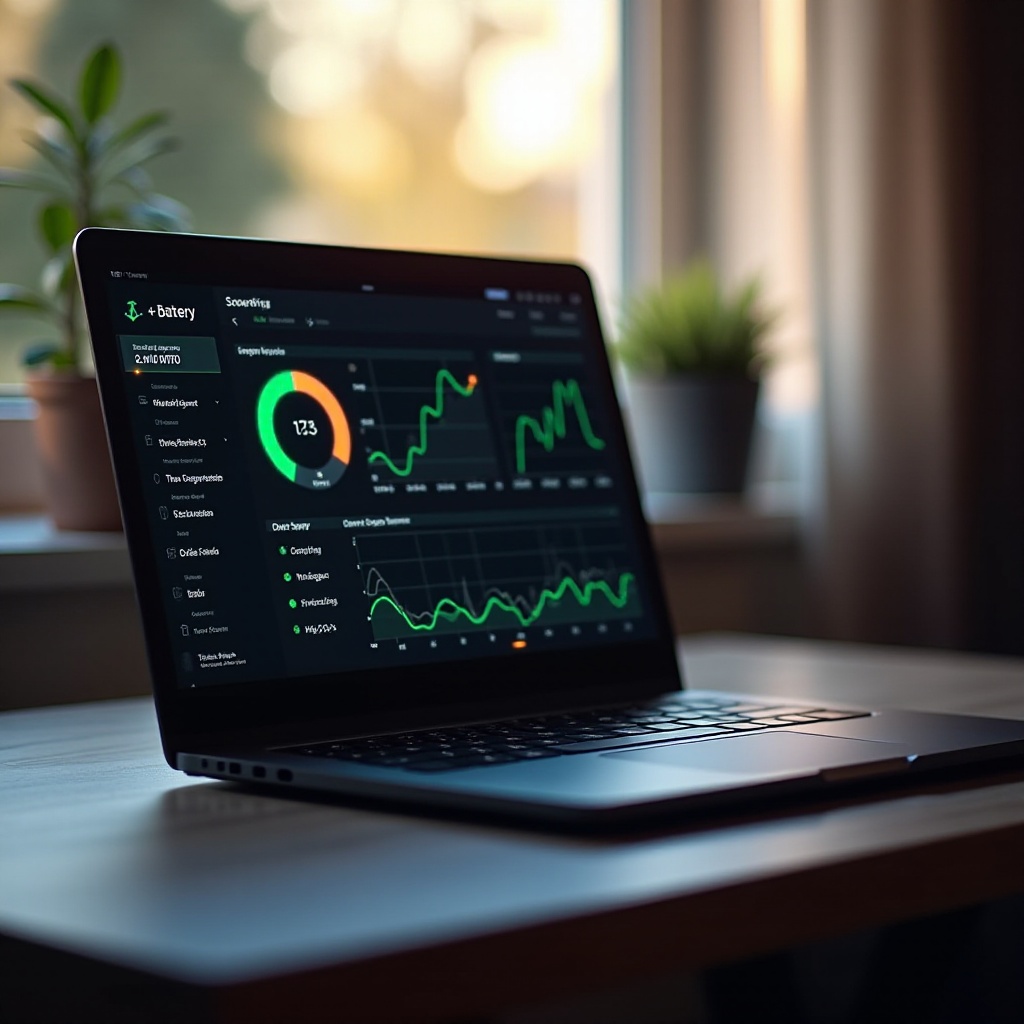 czas pracy na baterii laptopa do gier